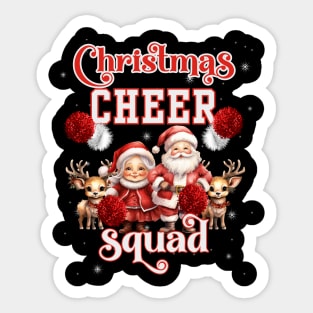 Christmas Cheer Squad Sticker